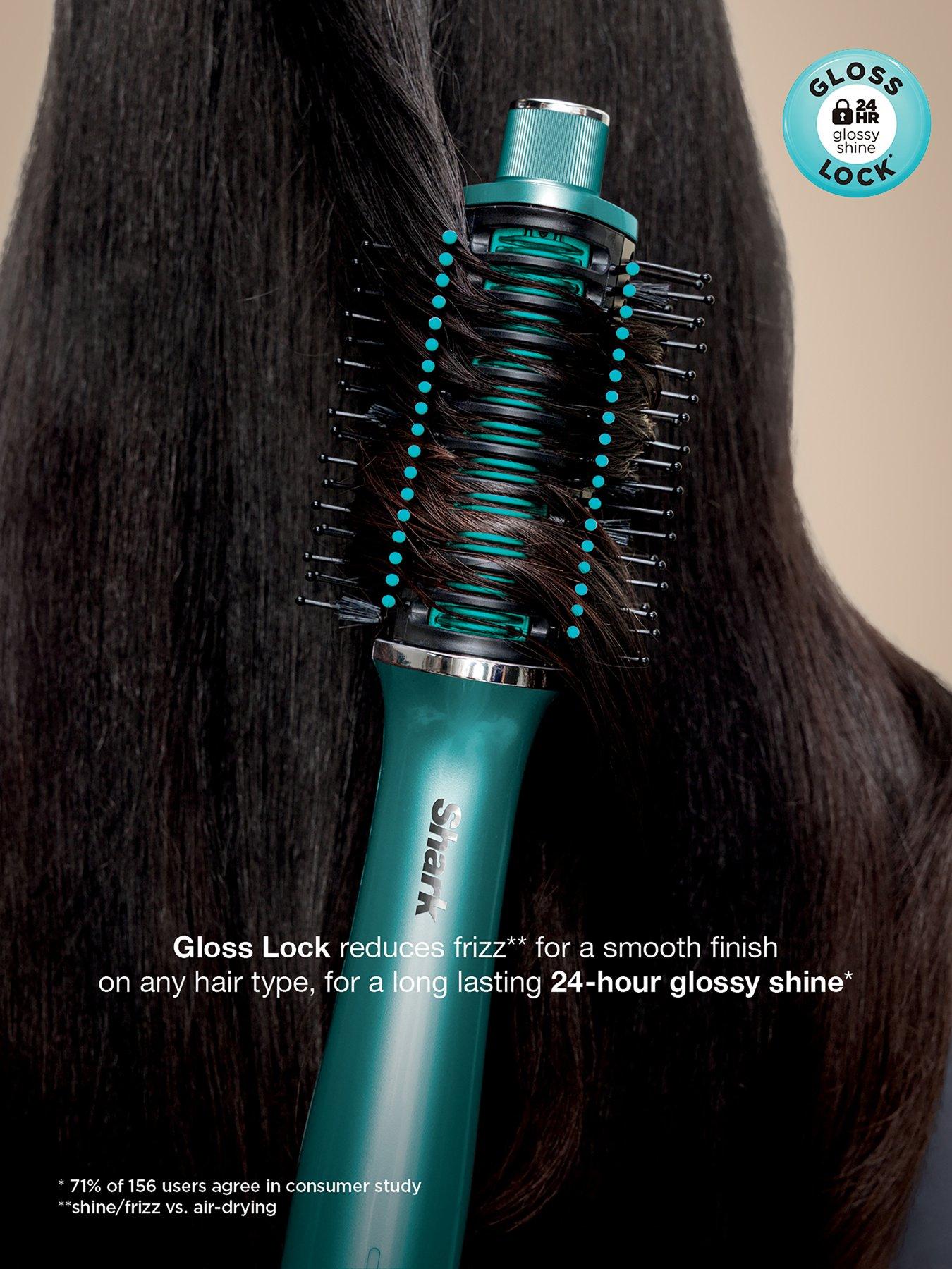 Image 3 of 7 of Shark Glossi Hot Brush, 2-in-1, Juniper HT302UKTL