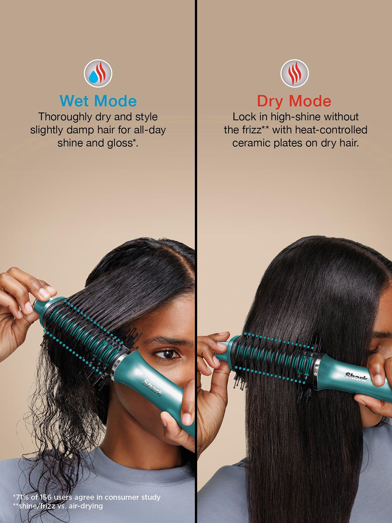 Image 5 of 7 of Shark Glossi Hot Brush, 2-in-1, Juniper HT302UKTL