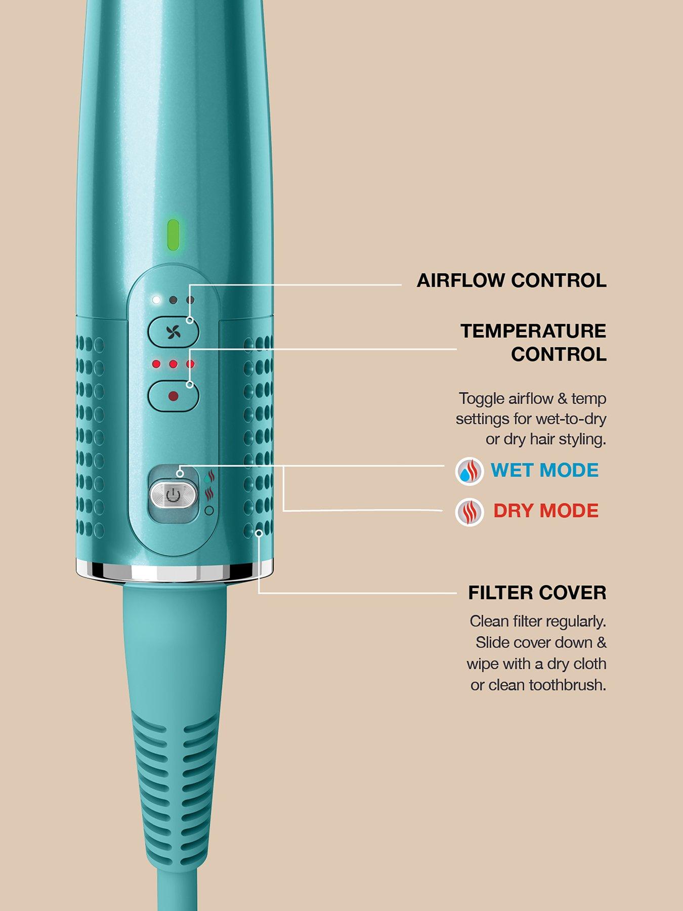 Image 6 of 7 of Shark Glossi Hot Brush, 2-in-1, Juniper HT302UKTL