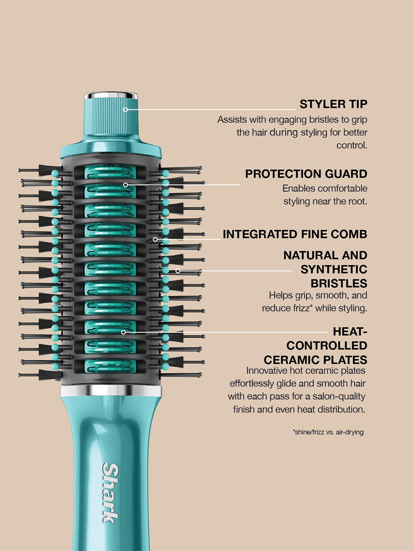 Image 7 of 7 of Shark Glossi Hot Brush, 2-in-1, Juniper HT302UKTL