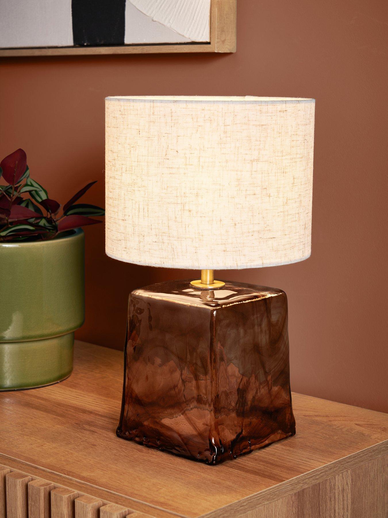 the-very-collection-brown-glass-table-lamp-325cmfront