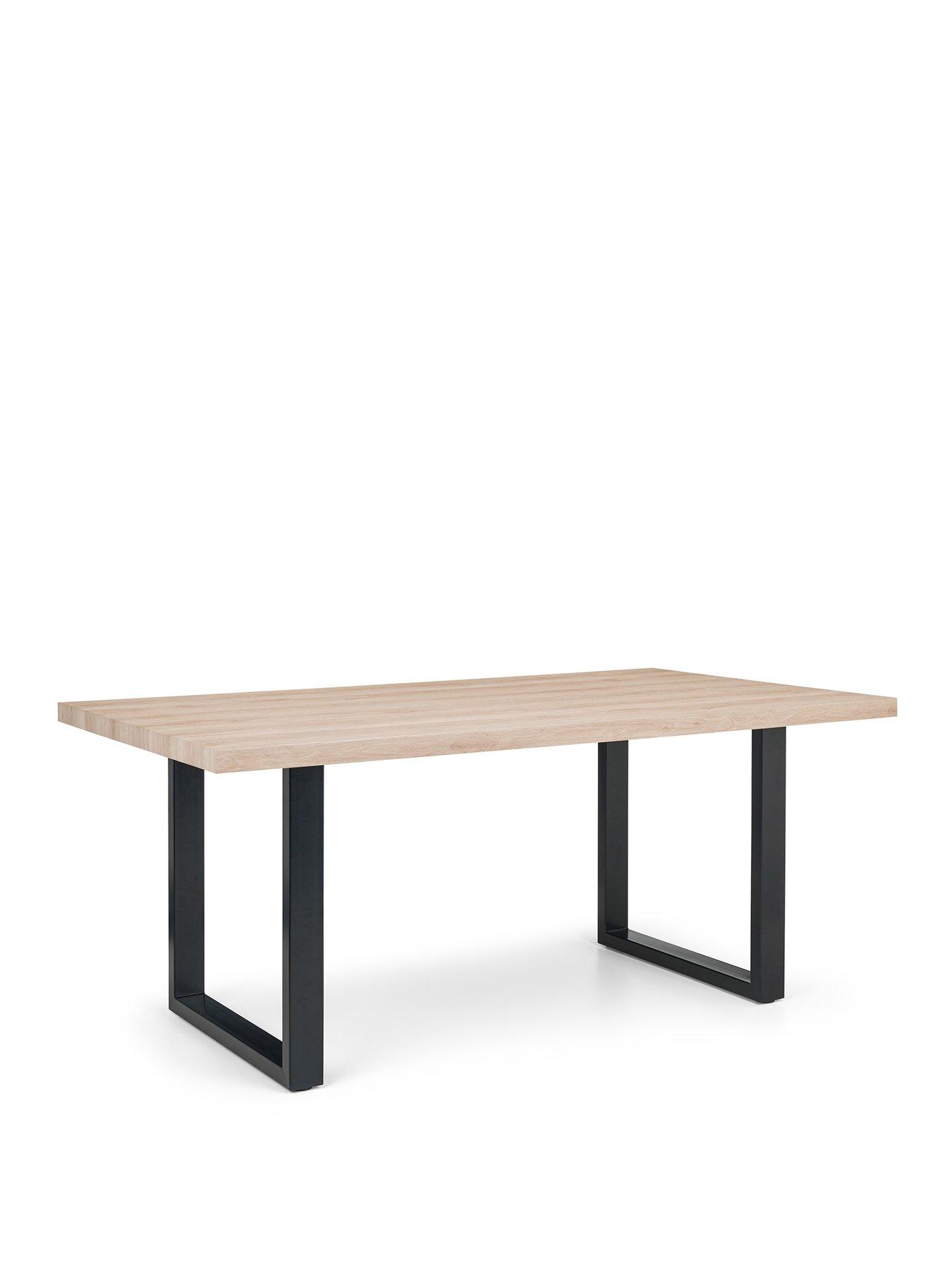 Image 2 of 4 of Julian Bowen Berwick Dining Set with 6 Grey Luxe Chairs