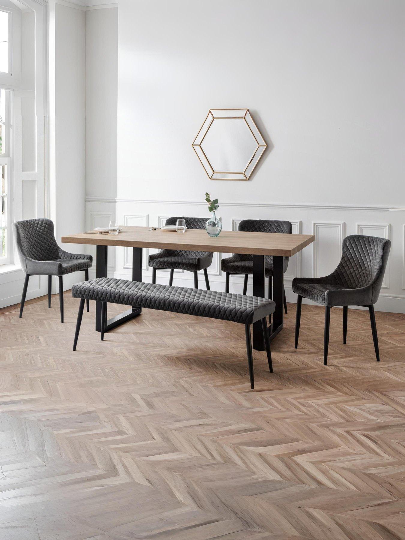 julian-bowen-berwick-dining-set-with-1-grey-luxe-bench-4-grey-luxe-chairs