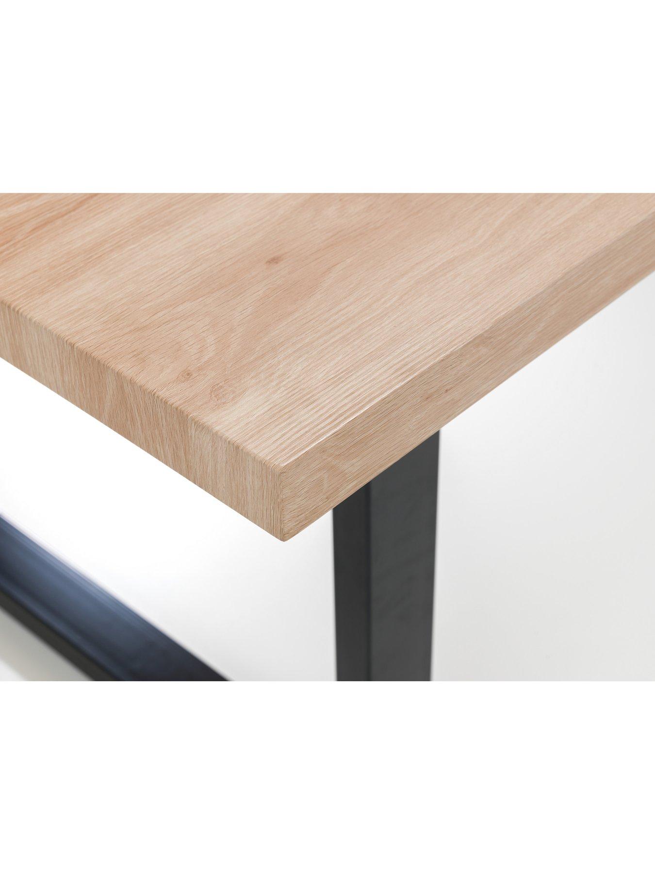 Image 5 of 6 of Julian Bowen Berwick Dining Set with 1 Grey Luxe Bench &  4 Grey Luxe Chairs