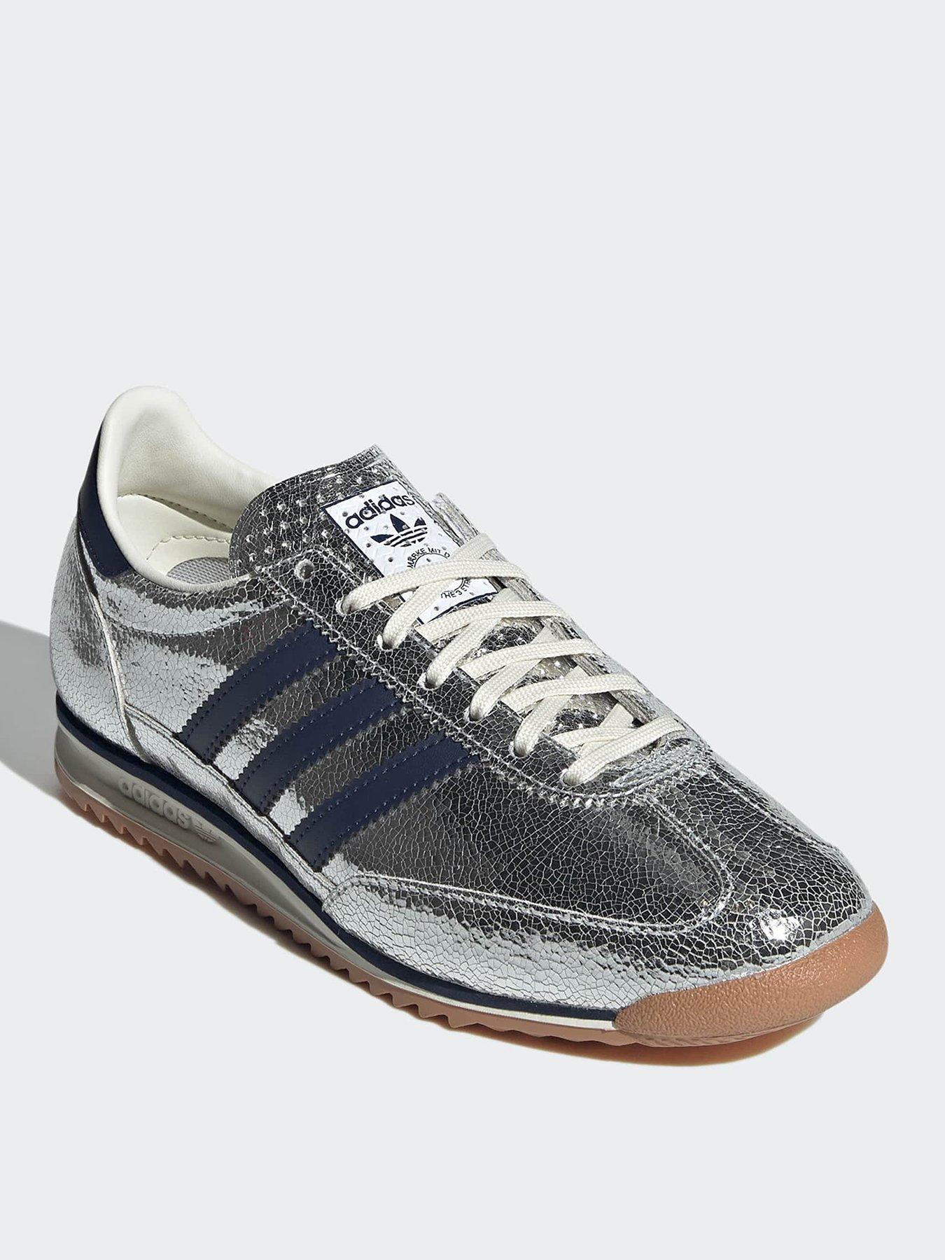 adidas-womens-sl-72-trainers-silverstillFront