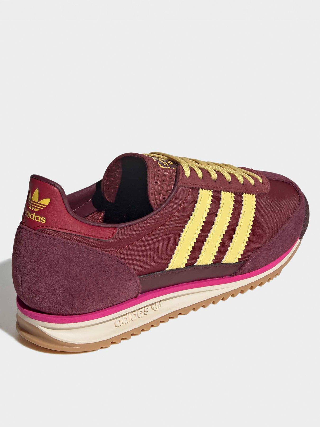 adidas-originals-womens-sl-72-trainers-burgundyoutfit