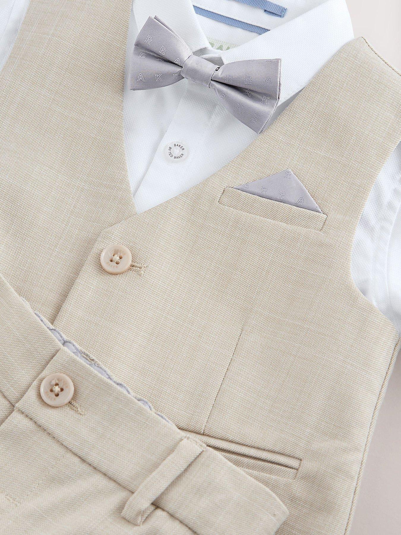 ted-baker-boys-long-sleeved-waistcoat-set-beigedetail