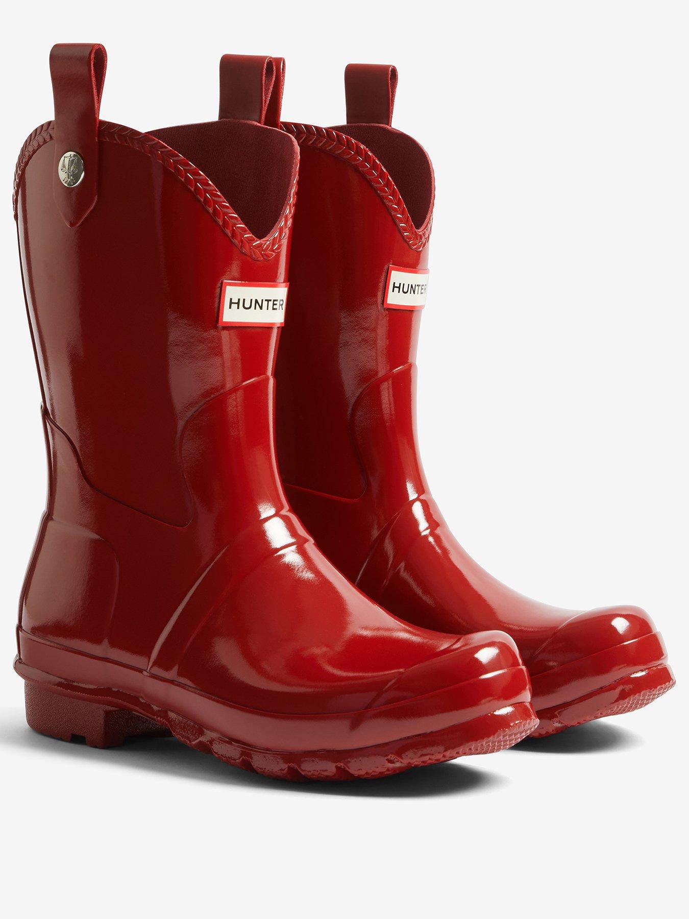 Image 2 of 4 of Hunter womens original gloss cowboy boot