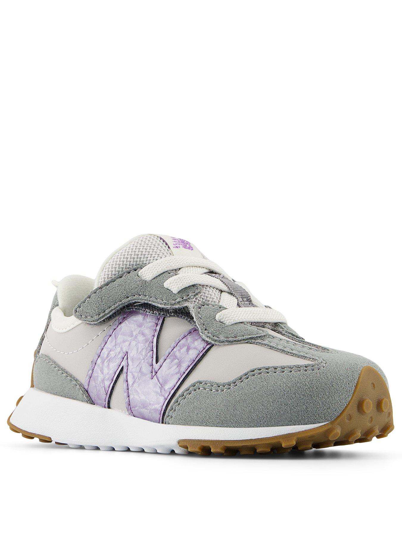 new-balance-infant-327-trainer-greystillFront