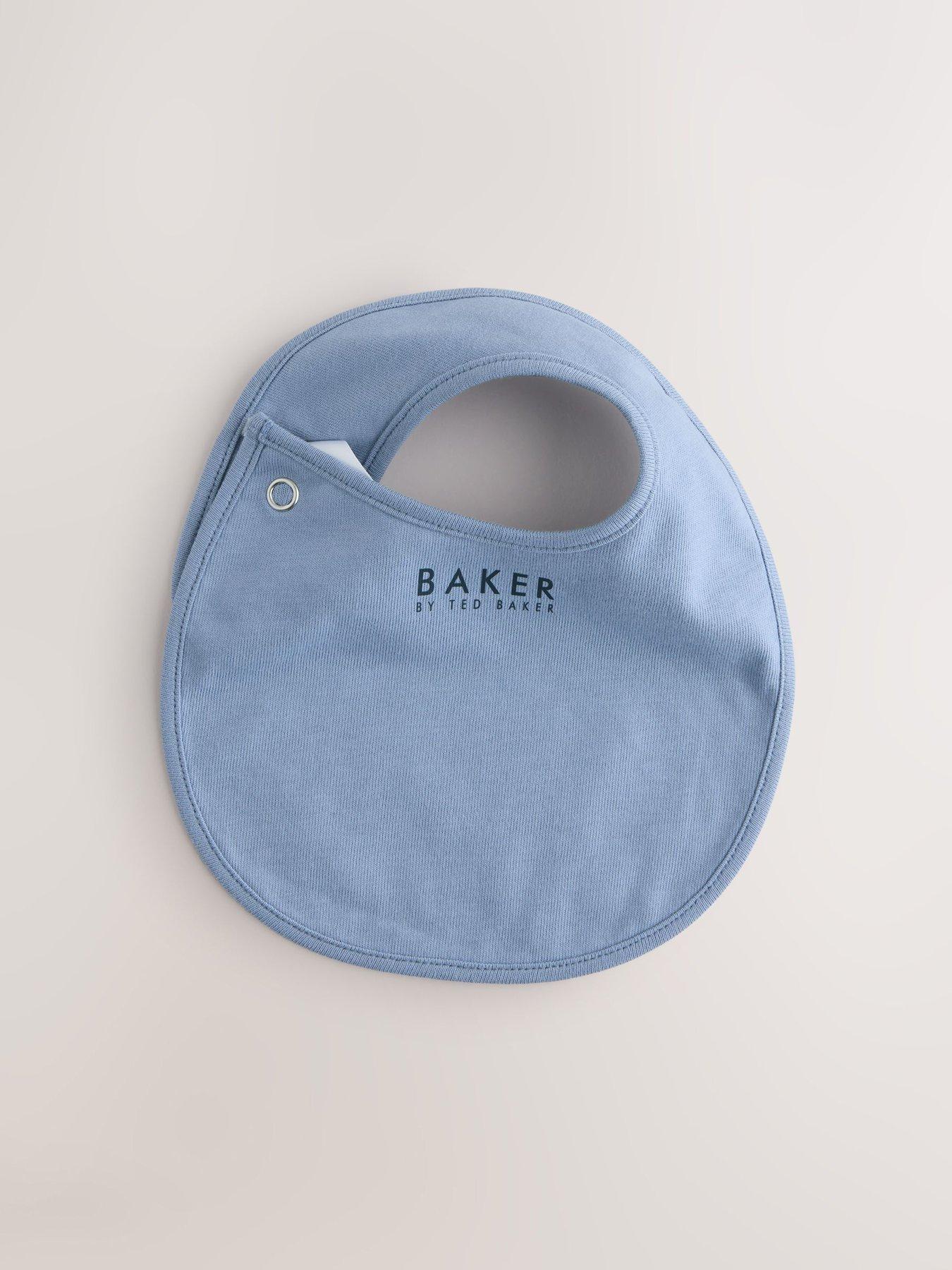 Image 3 of 7 of Ted Baker Baby Boys 2-Pack Bibs - Blue