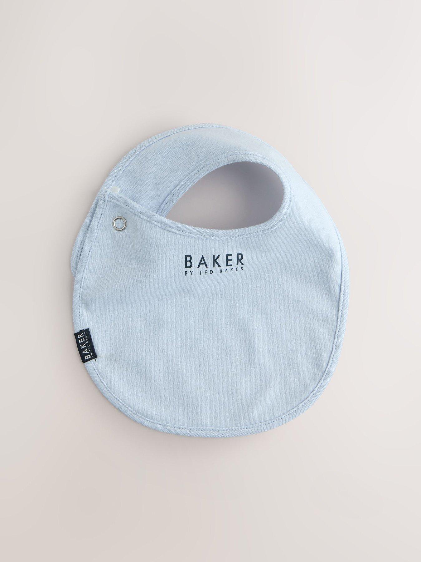 Image 5 of 7 of Ted Baker Baby Boys 2-Pack Bibs - Blue