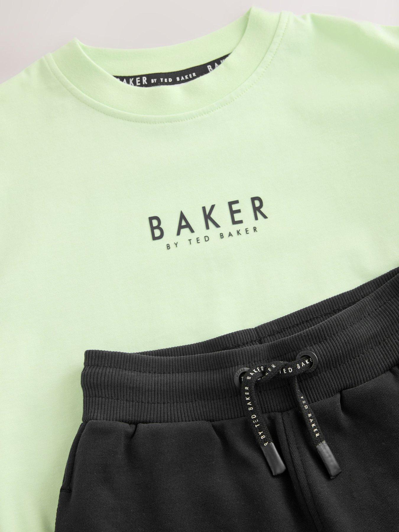 Image 7 of 7 of Ted Baker Boys Short Sleeve T-Shirt &amp; Shorts Set - Green
