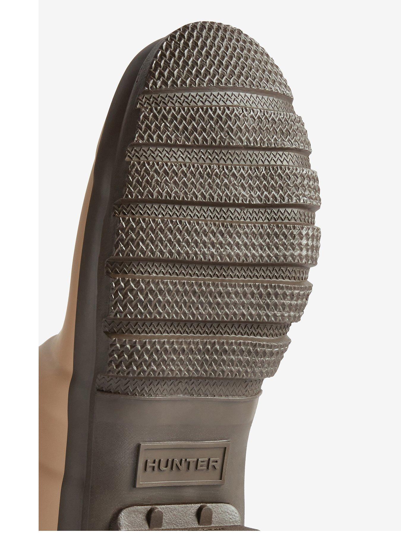 Image 4 of 4 of Hunter Original Short Boots - Shore/chocolate Brown