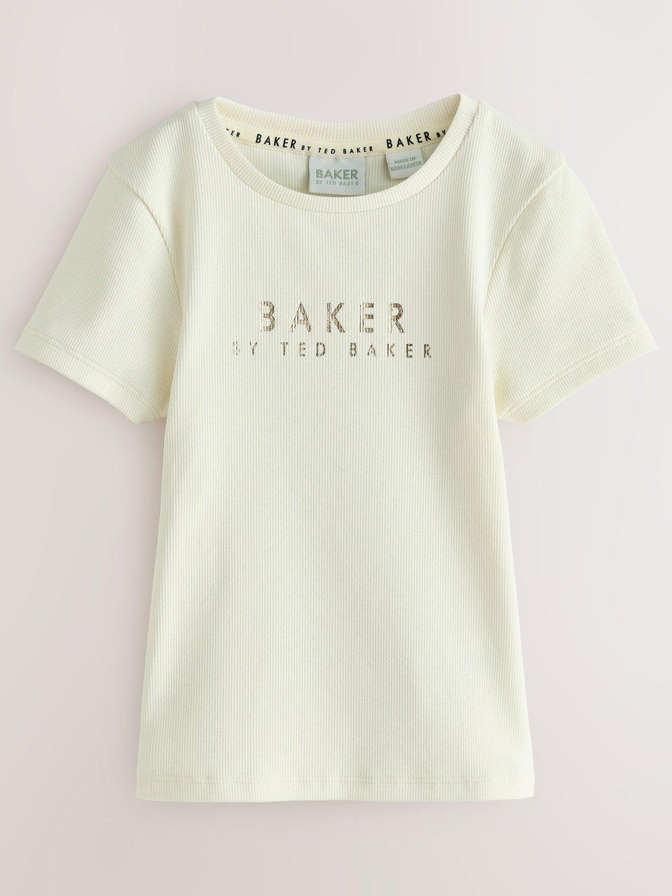 Image 2 of 7 of Ted Baker Older Girls Logo 3 Pack T-Shirts - Multi