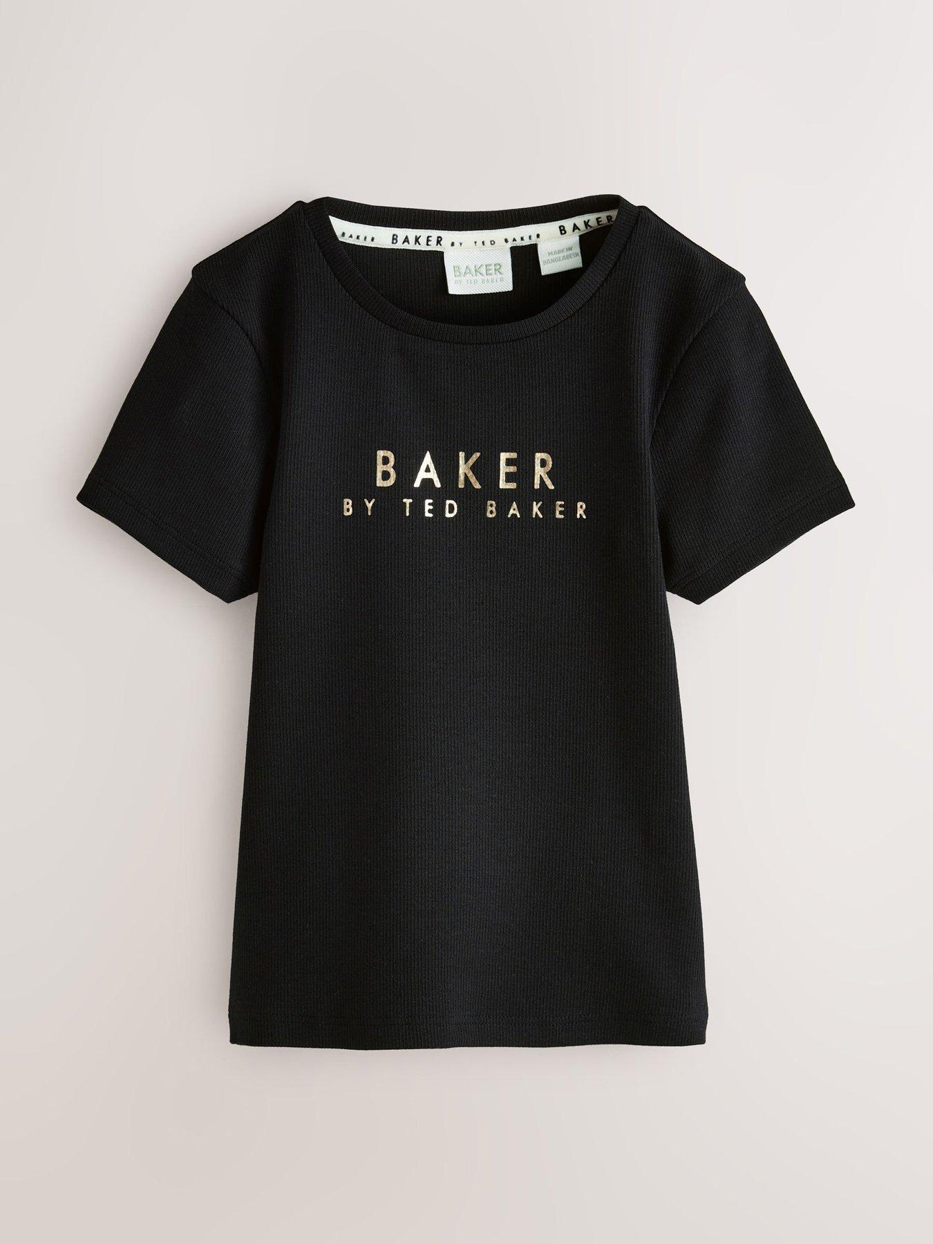 Image 4 of 7 of Ted Baker Older Girls Logo 3 Pack T-Shirts - Multi