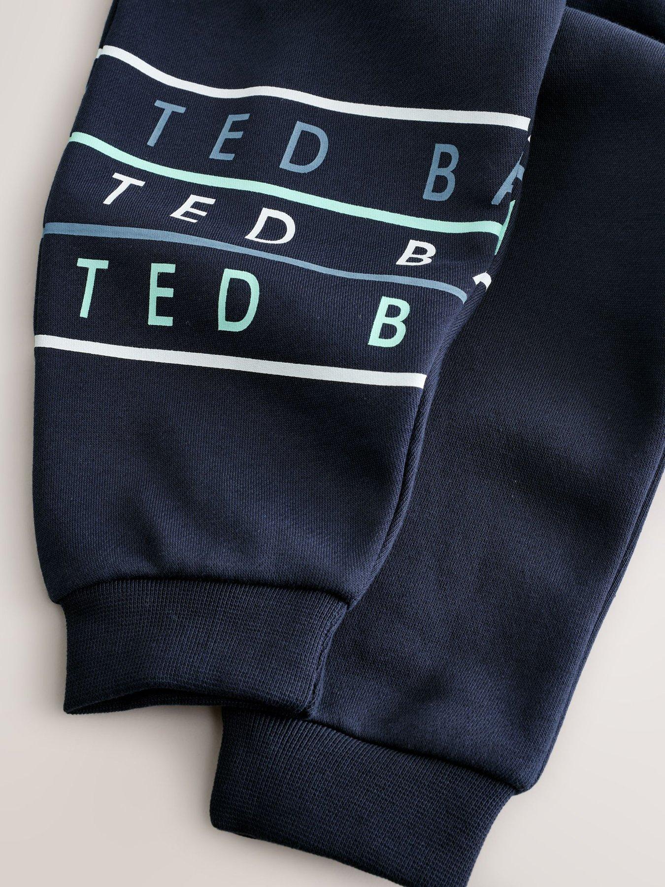 ted-baker-older-boys-logo-wrap-graphic-sweatshirt-and-jogger-set-navydetail