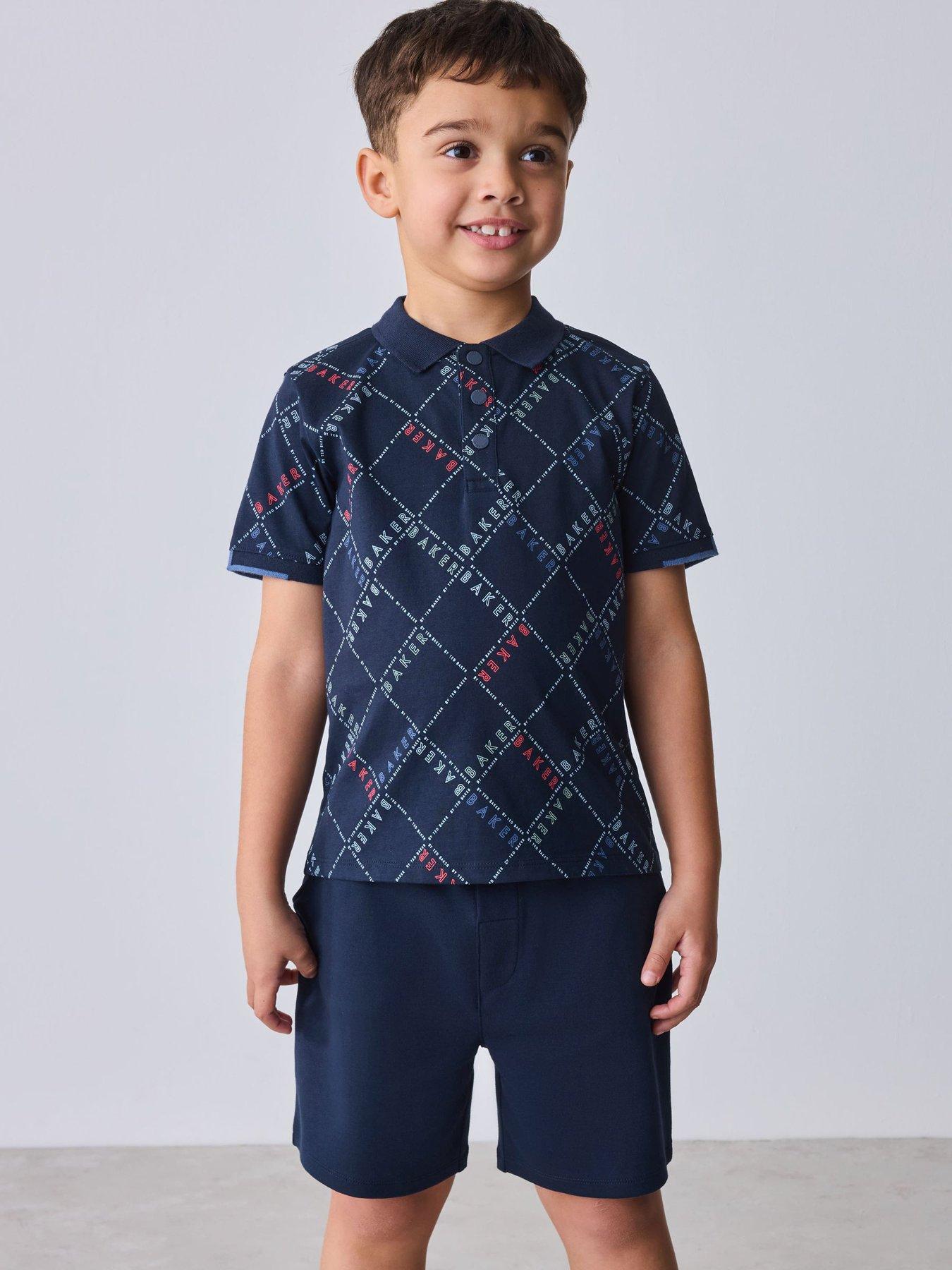 ted-baker-younger-boys-argyle-logo-t-shirt-and-shorts-set-navy