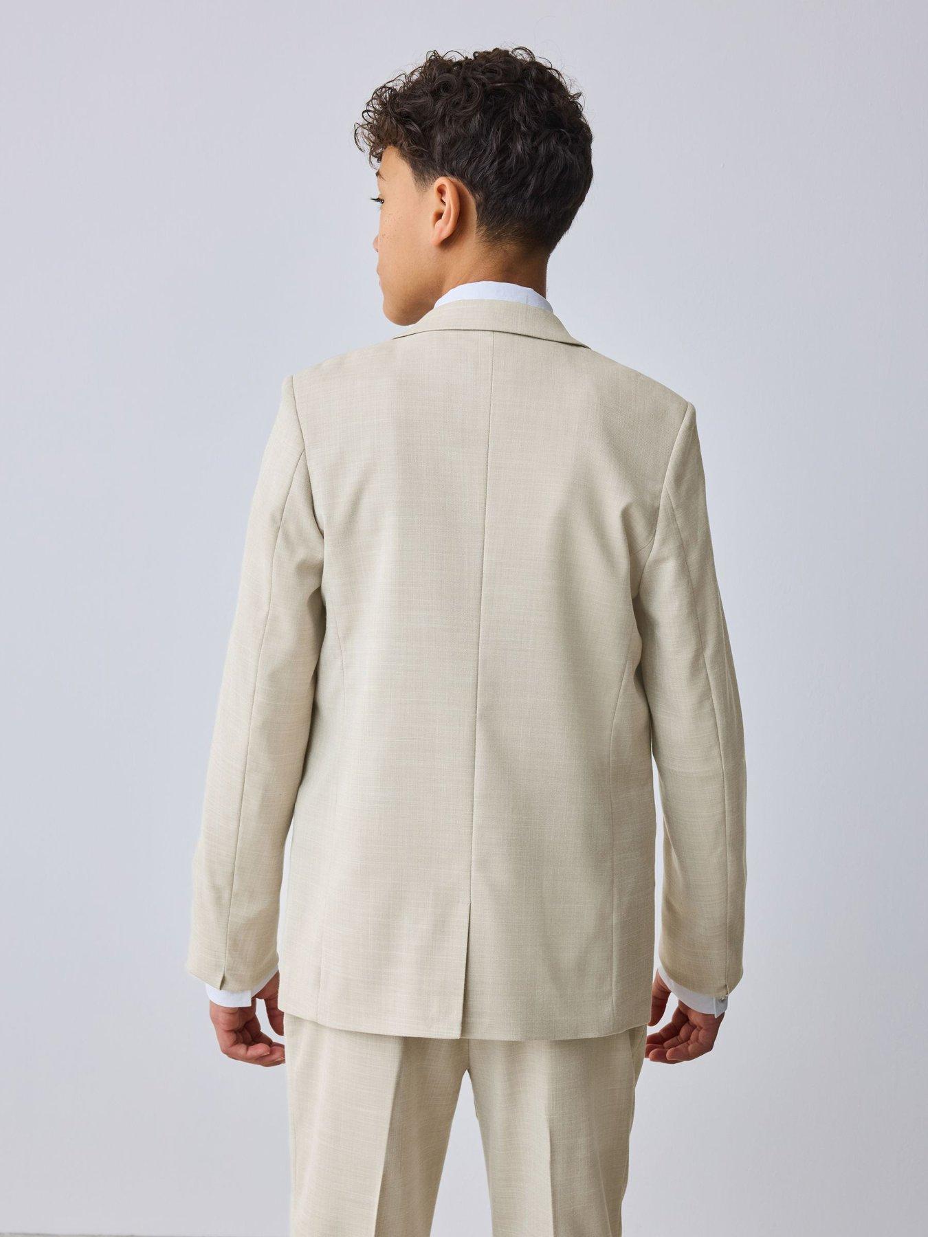 Image 2 of 7 of Ted Baker Boys Suit Jacket - Beige