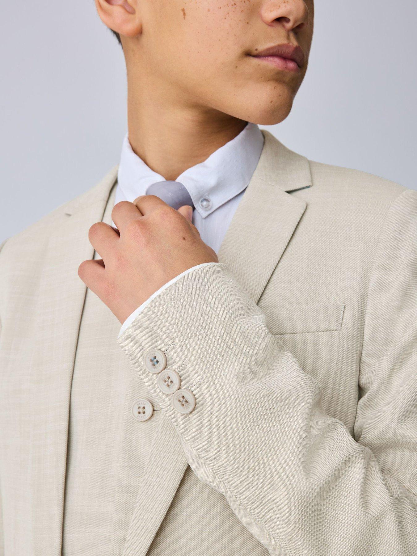 ted-baker-boys-long-sleeved-suit-jacket-beigedetail