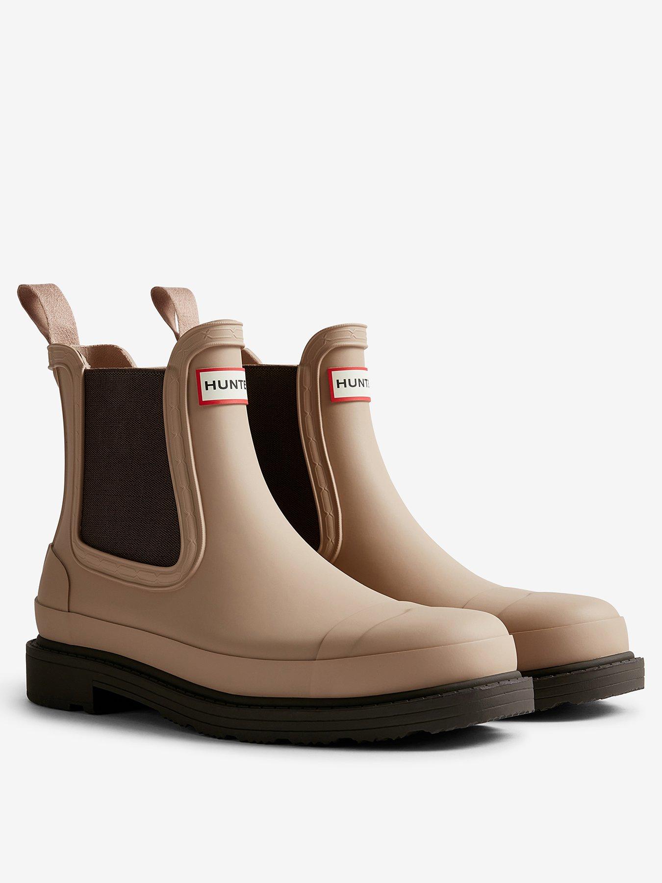 Image 2 of 4 of Hunter Chelsea Commando Boot - Shore / Chocolate Brown
