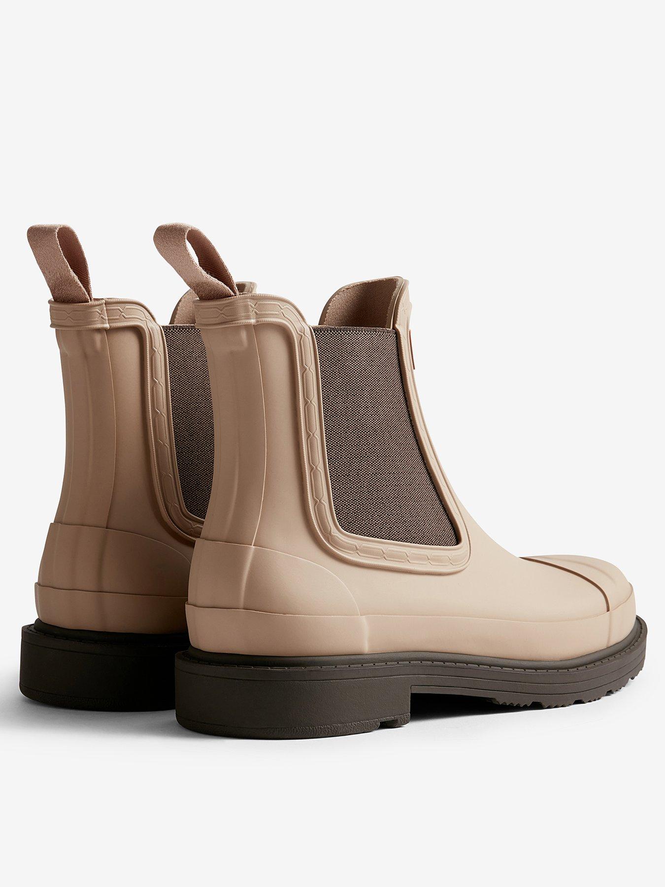 Image 3 of 4 of Hunter Chelsea Commando Boot - Shore / Chocolate Brown