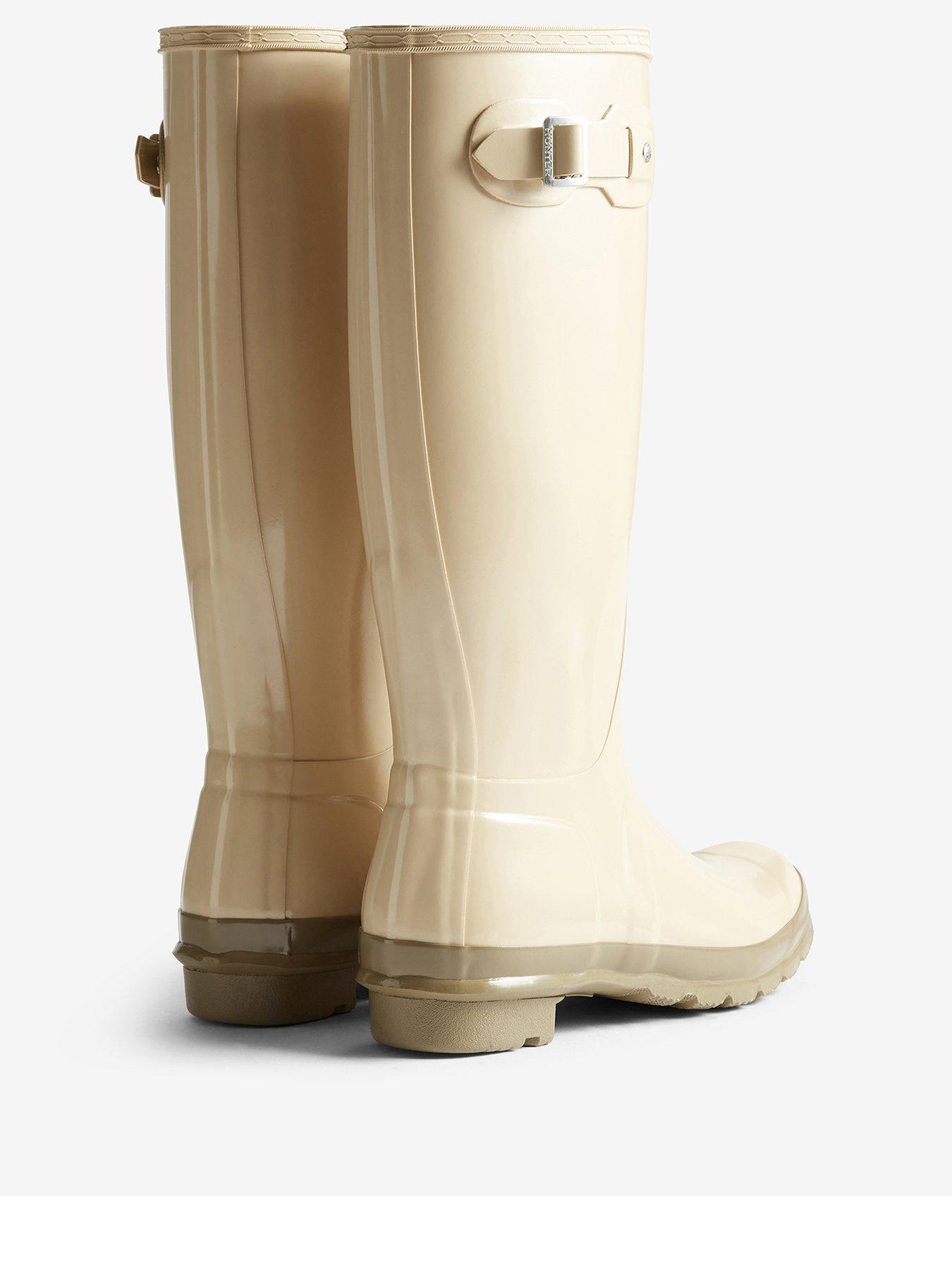Image 3 of 4 of Hunter womens original tall gloss boot