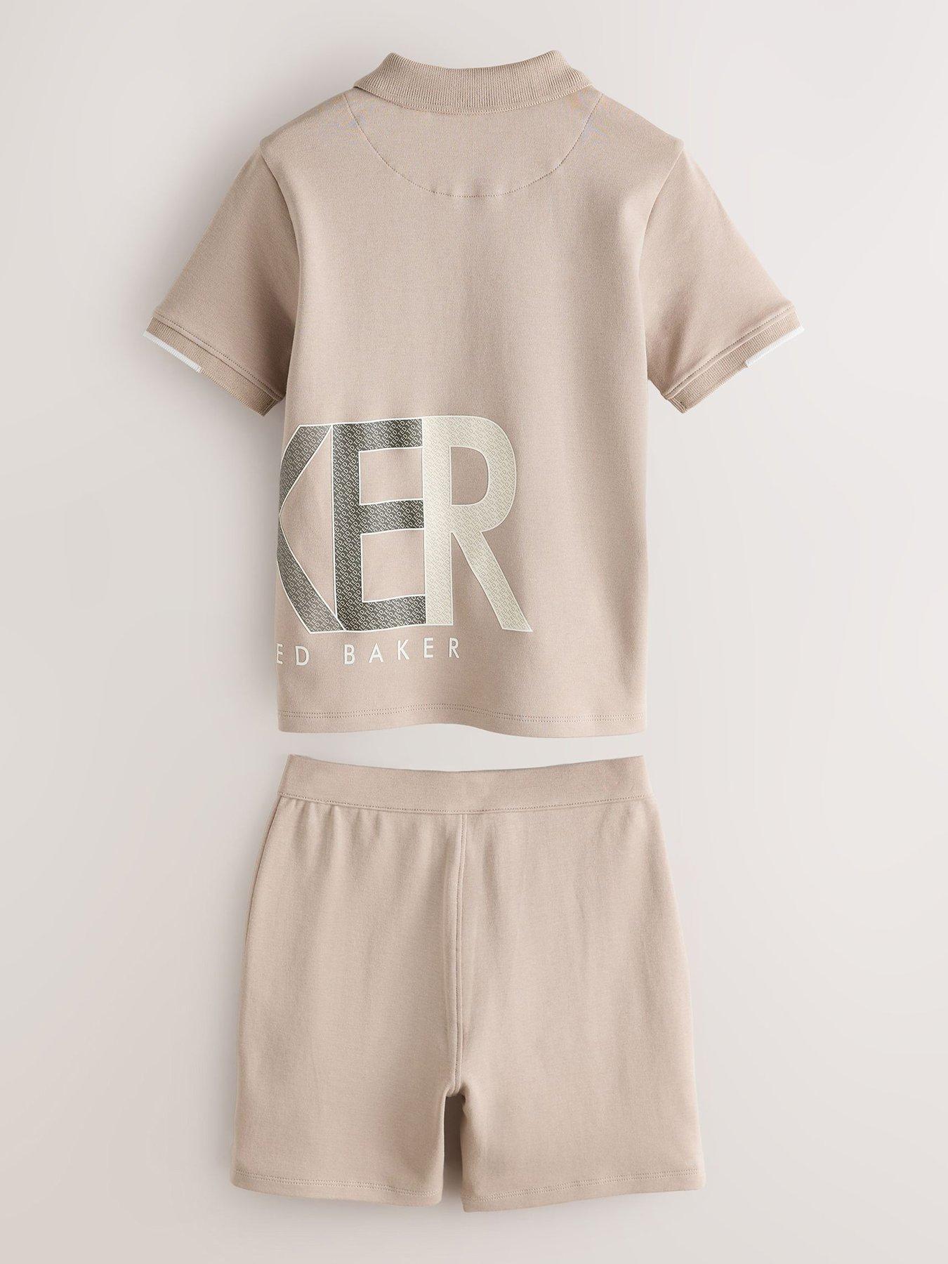 ted-baker-boys-graphic-polo-top-short-set-beigeback