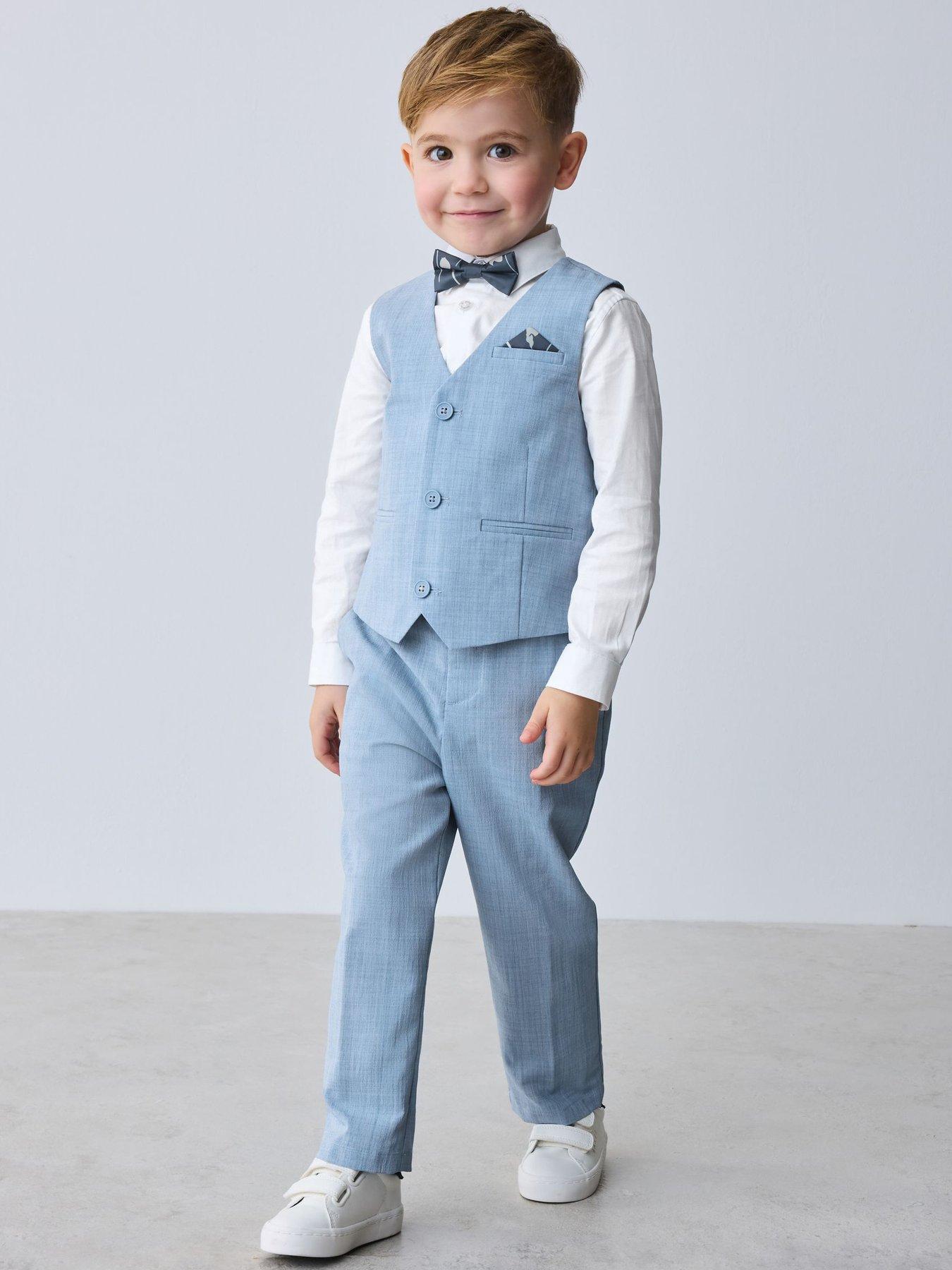 ted-baker-boys-long-sleeved-waistcoat-set-bluefront