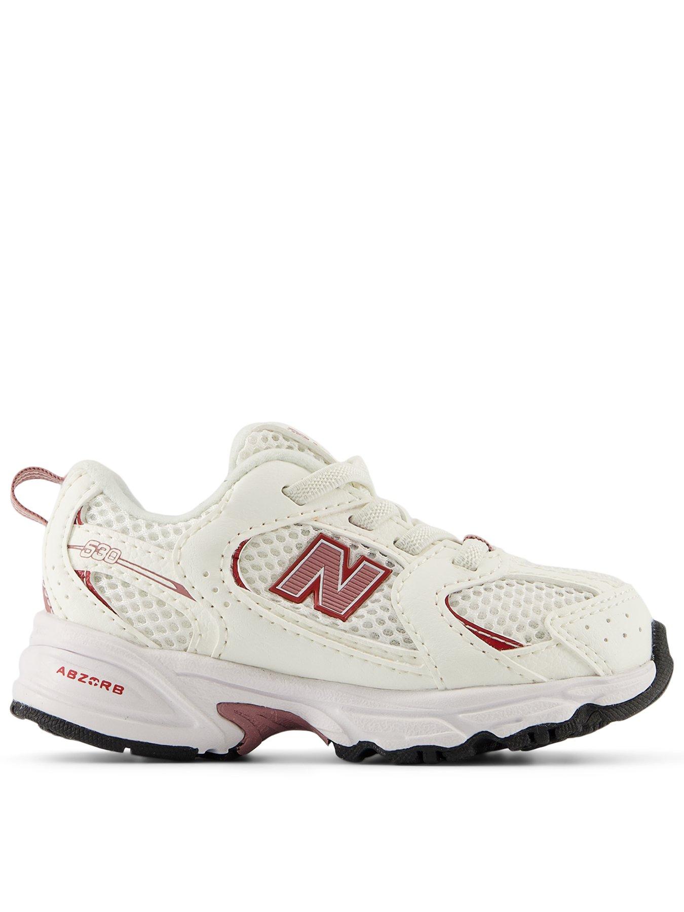 New Balance Infant 530 Trainer - White/ Pink