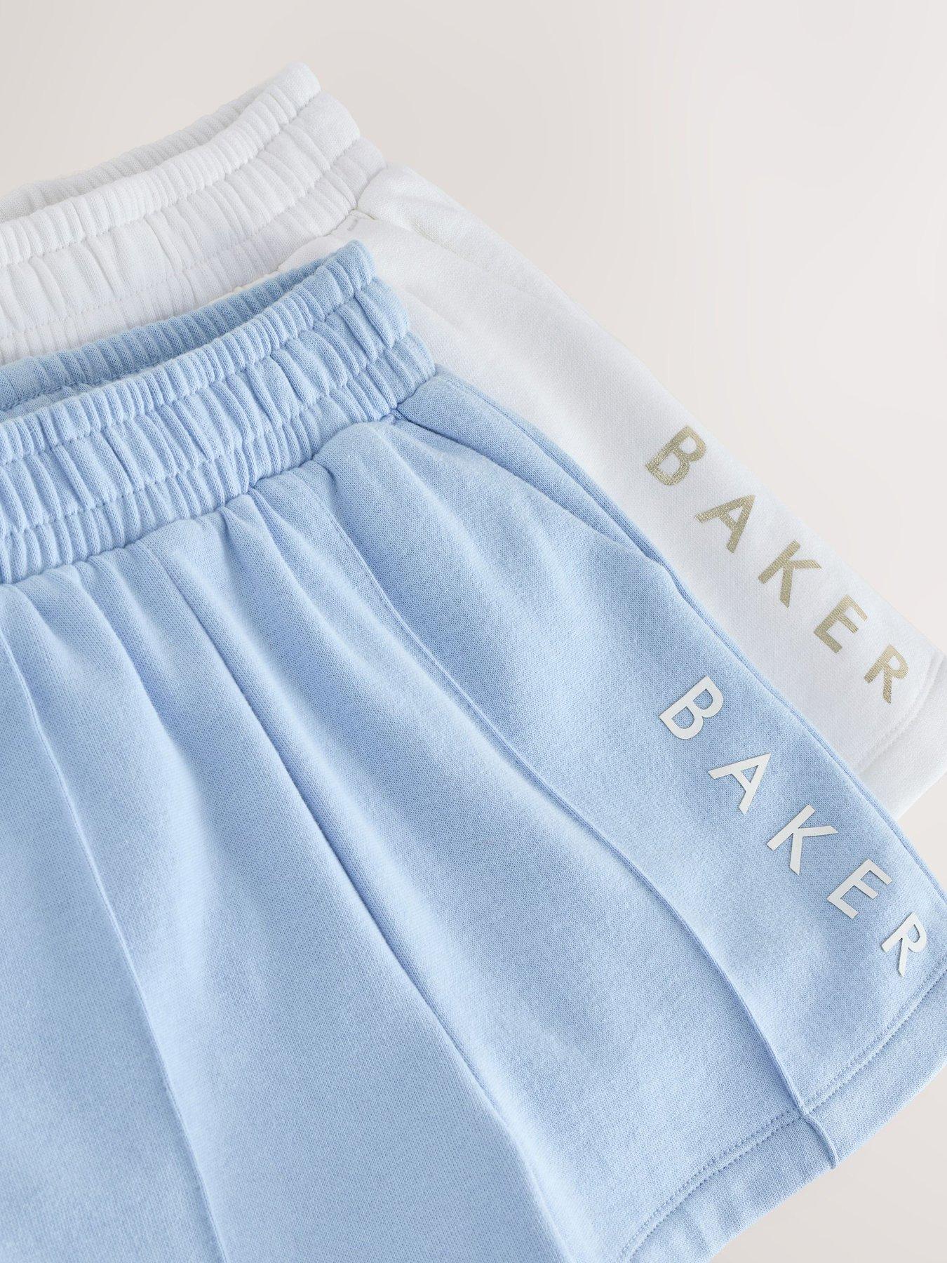 Image 5 of 6 of Ted Baker Older Girls 2 Pack Logo Shorts - Multi