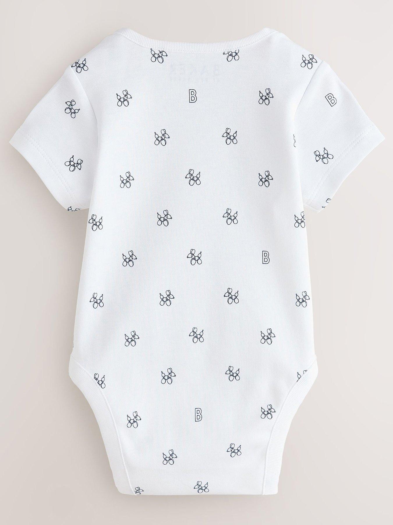 Image 2 of 6 of Ted Baker Baby Boys 3 Pack Bodysuits - Multi