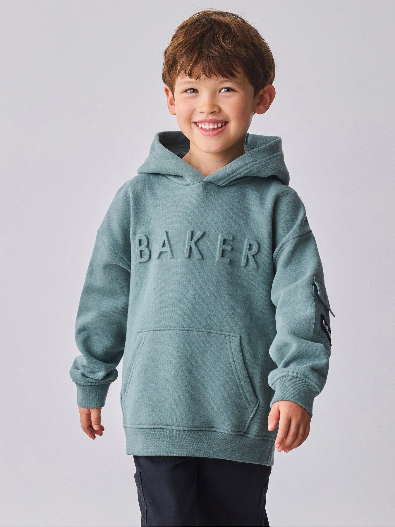 ted-baker-younger-boys-logo-hoodie-bluefront