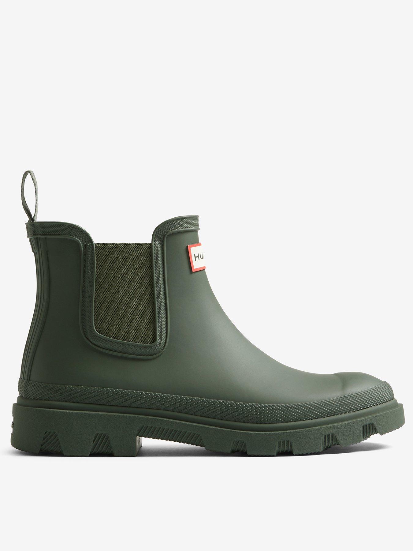 hunter-unisex-downpour-chelsea-green