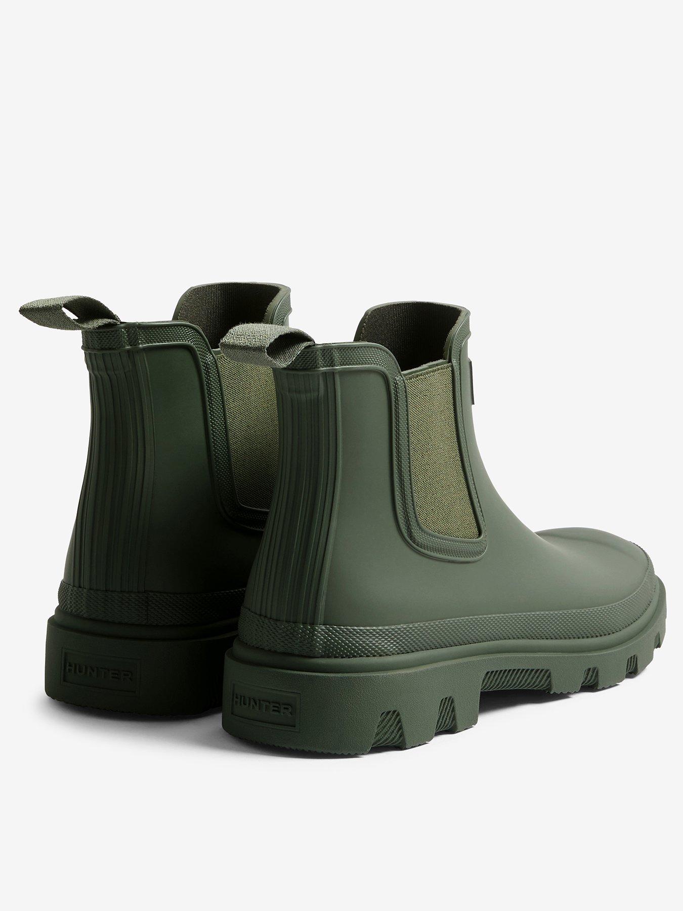 Image 3 of 4 of Hunter Unisex Downpour Chelsea - Green