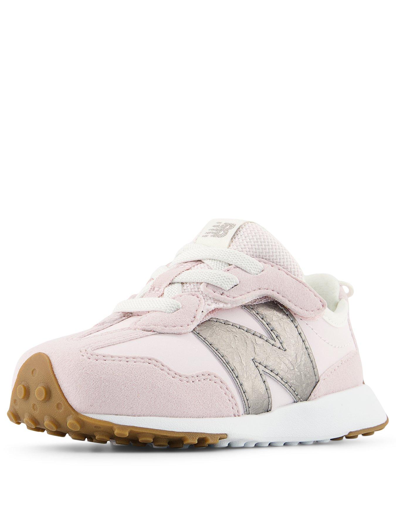 new-balance-infant-327-trainer-pinkstillFront