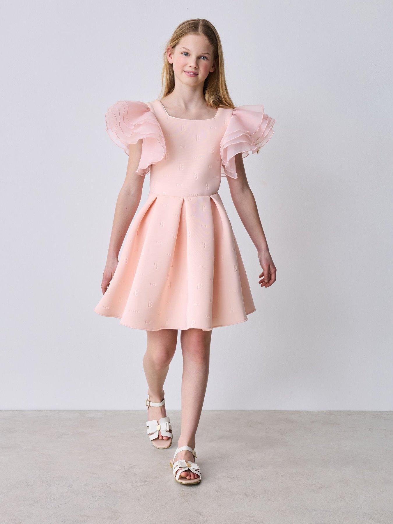 strapless open back dress Corset Cutie Pink Dress