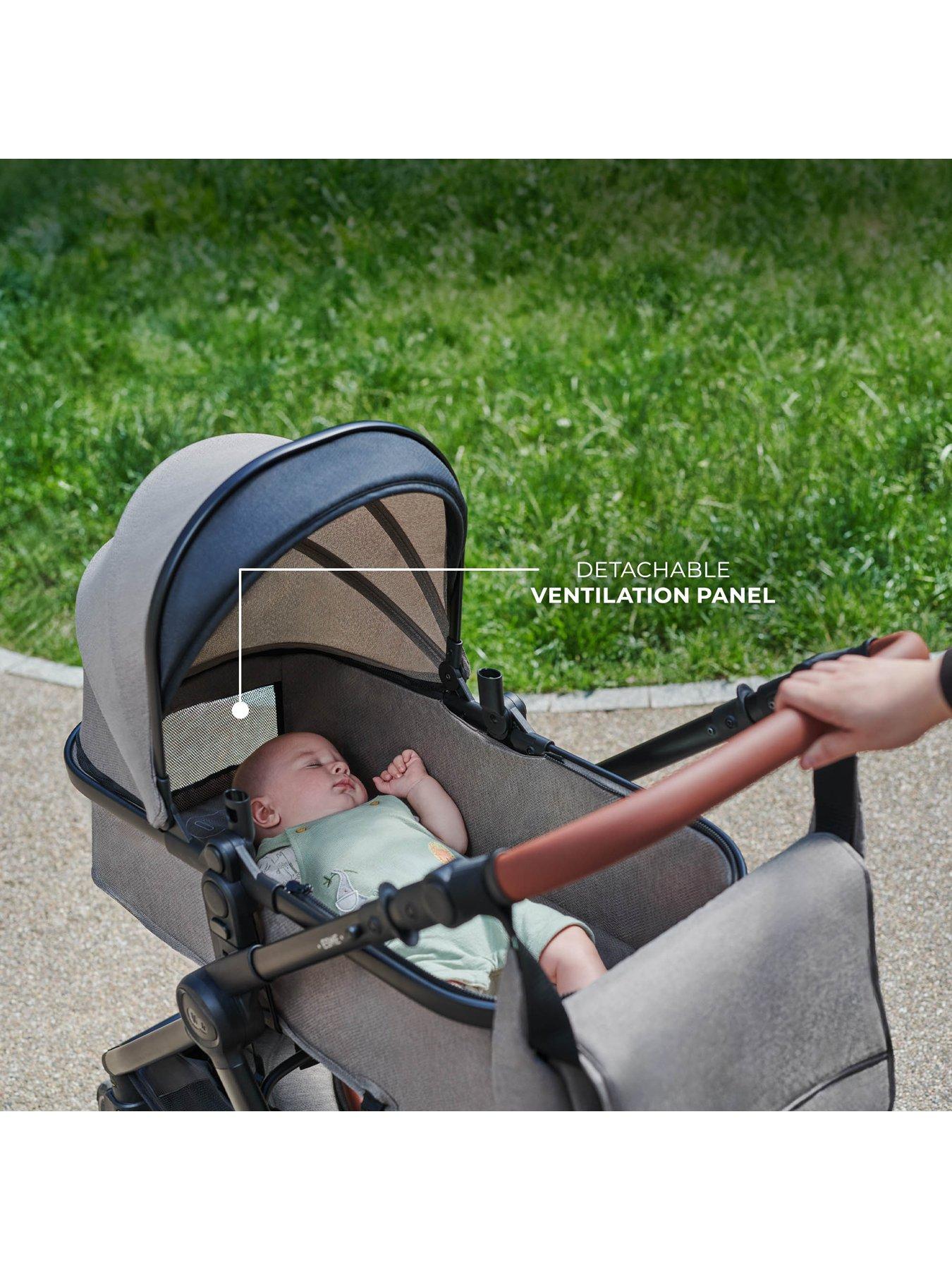 Image 3 of 8 of Kinderkraft ESME PRO 3-in-1 Travel System - Grey