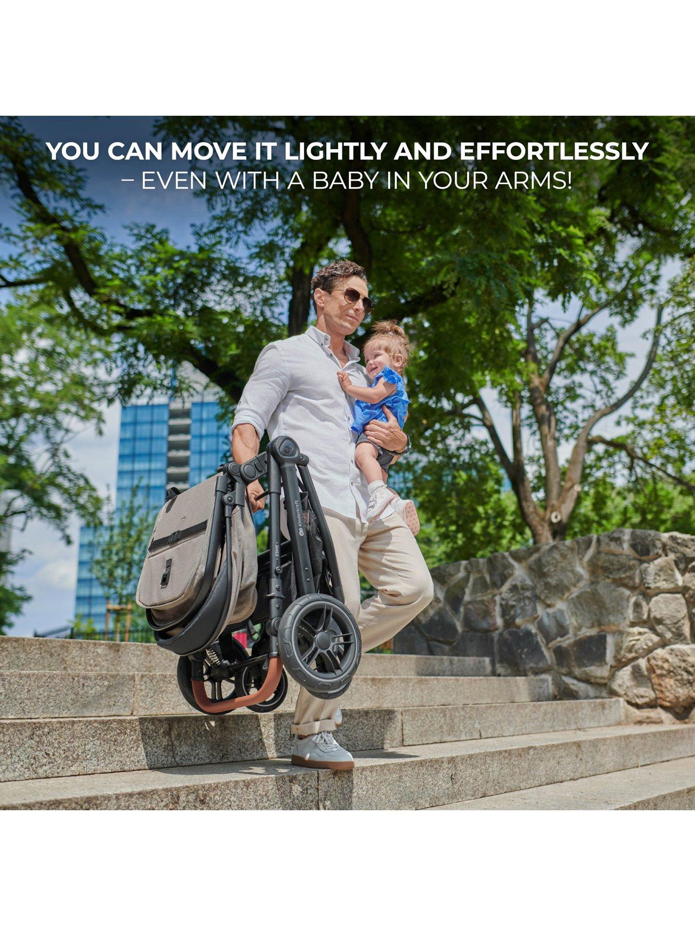 Image 6 of 8 of Kinderkraft ESME PRO 3-in-1 Travel System - Grey
