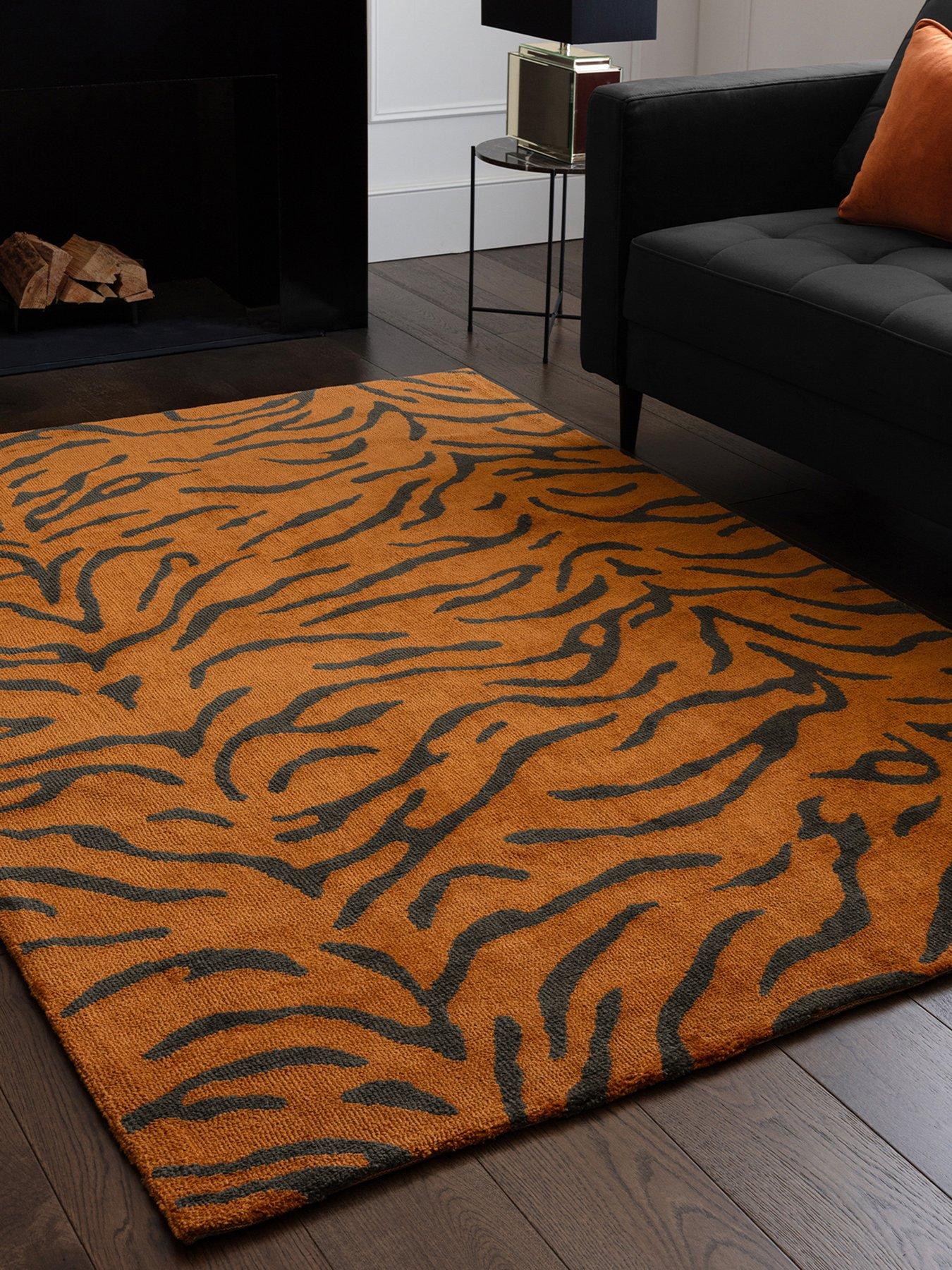 Image 1 of 7 of Asiatic Wilder Tiger Rug - Taupe