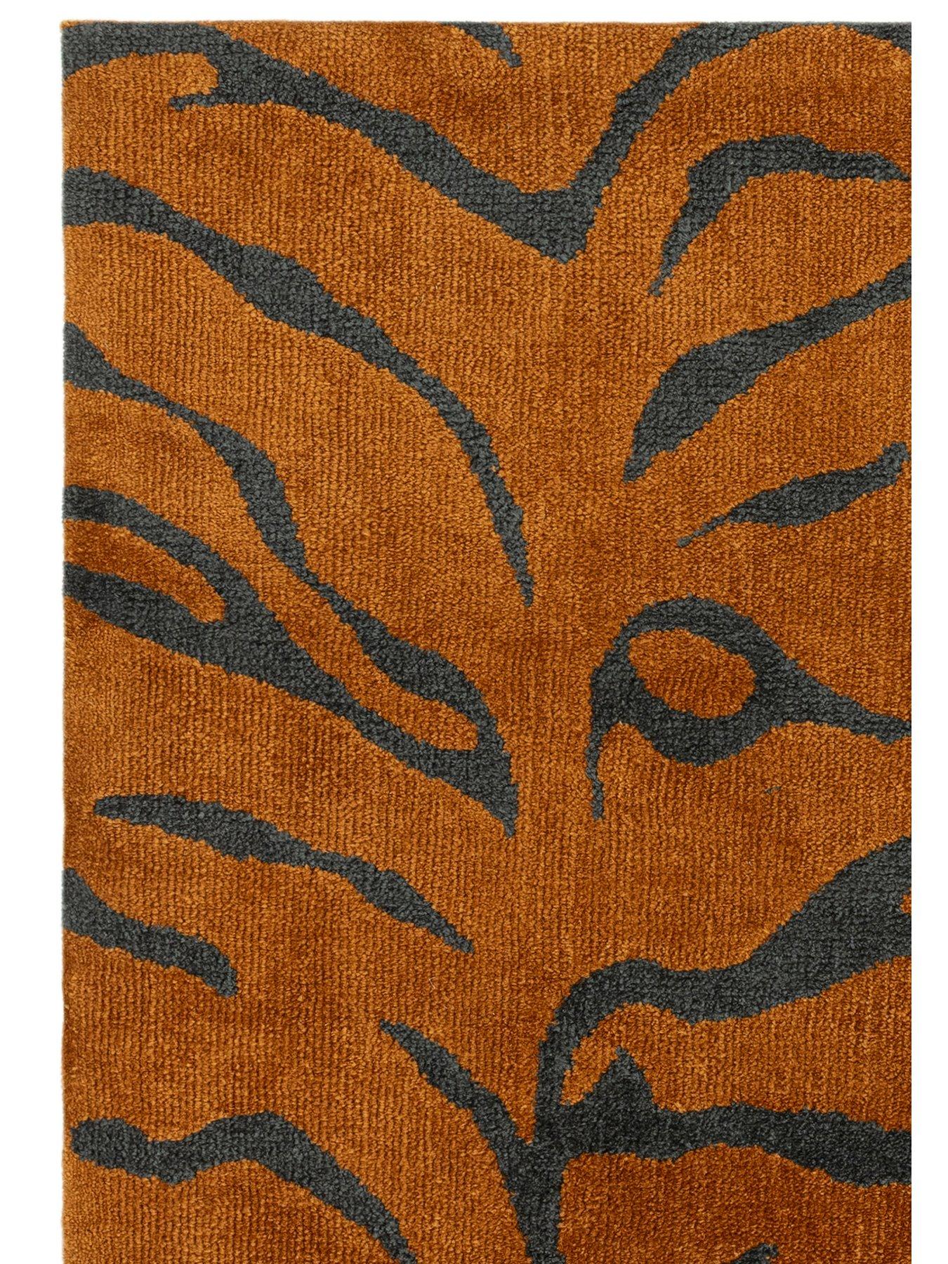 Image 4 of 7 of Asiatic Wilder Tiger Rug - Taupe