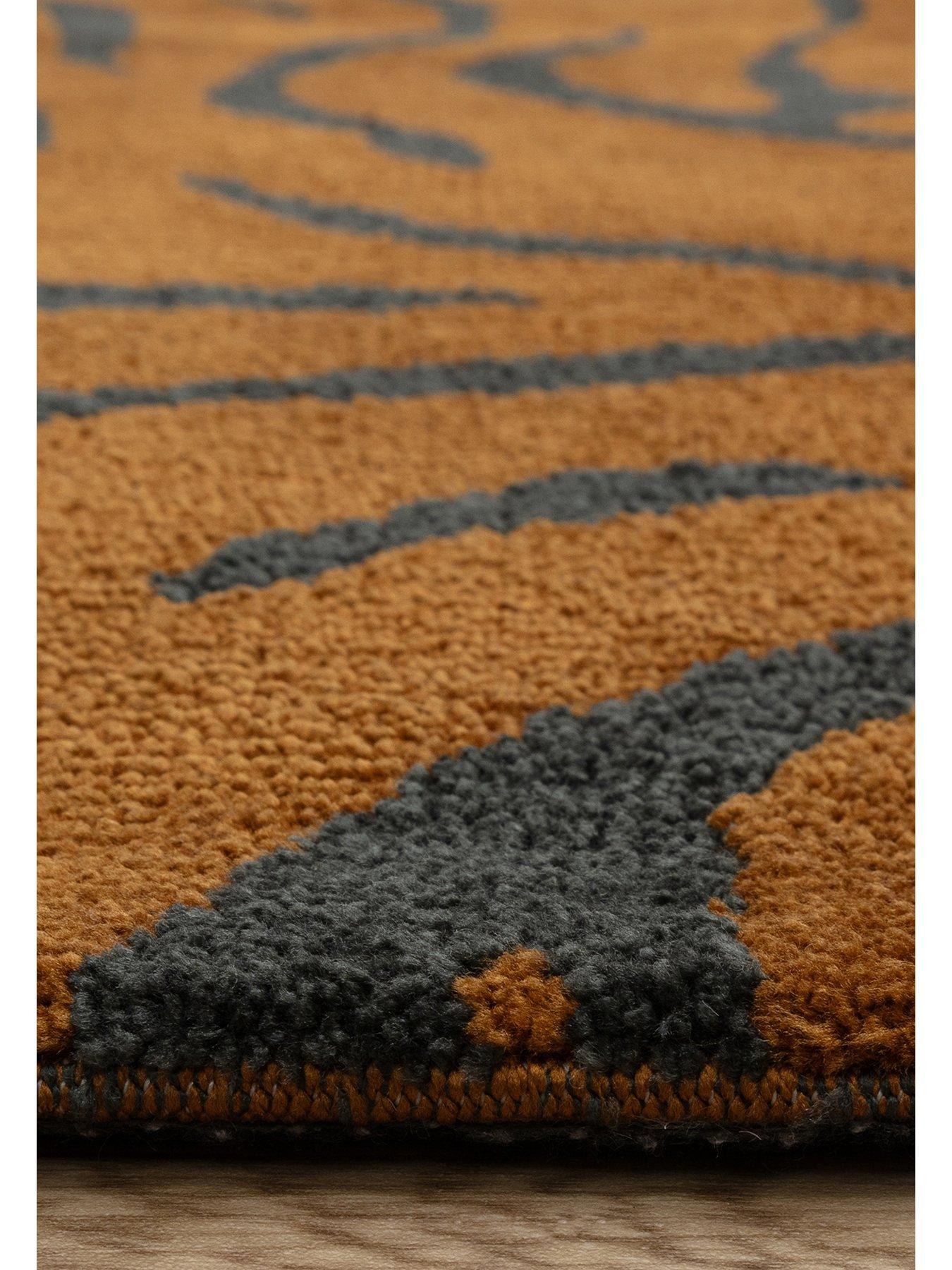 Image 7 of 7 of Asiatic Wilder Tiger Rug - Taupe