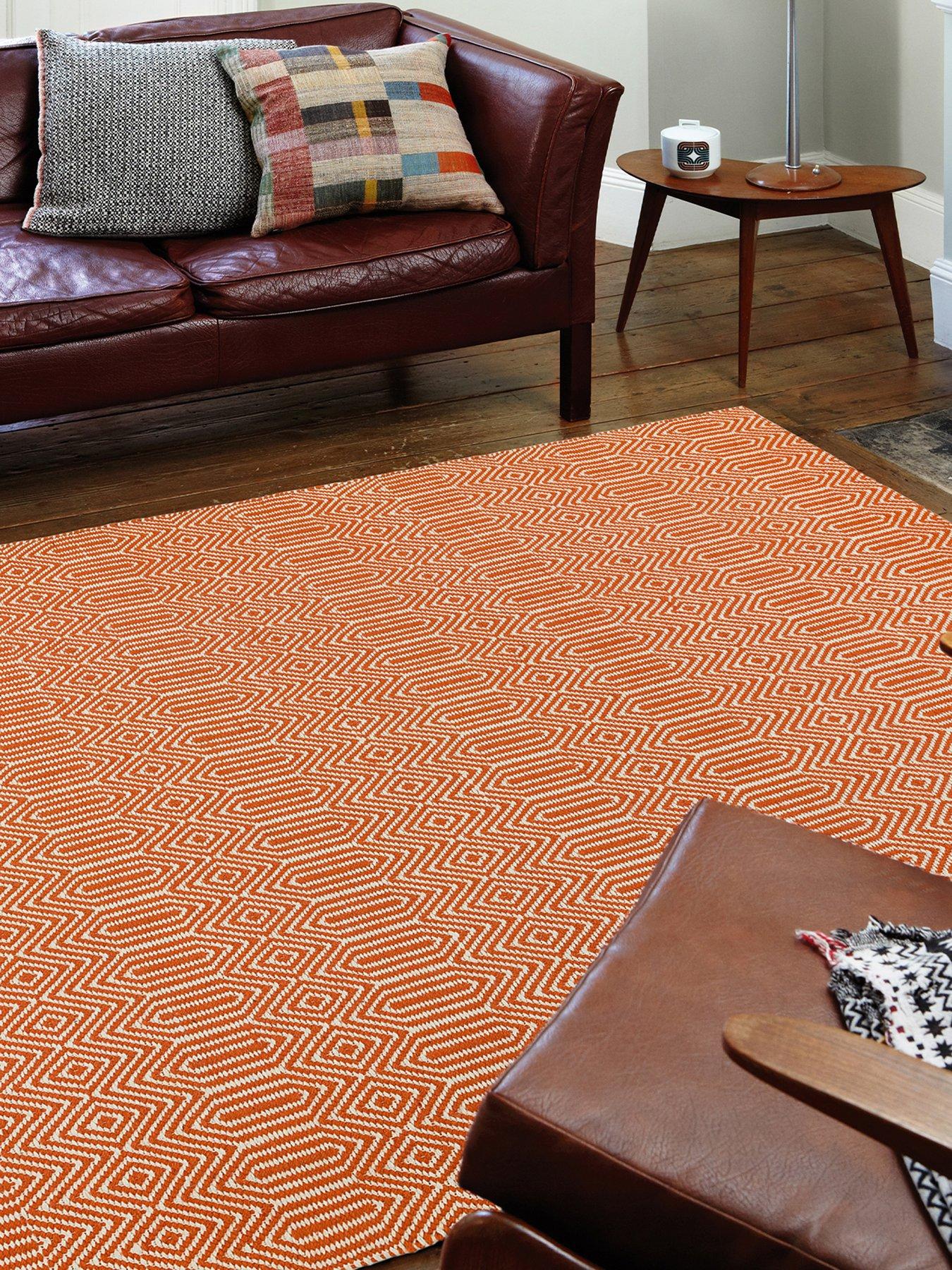 asiatic-sloan-rug-orange