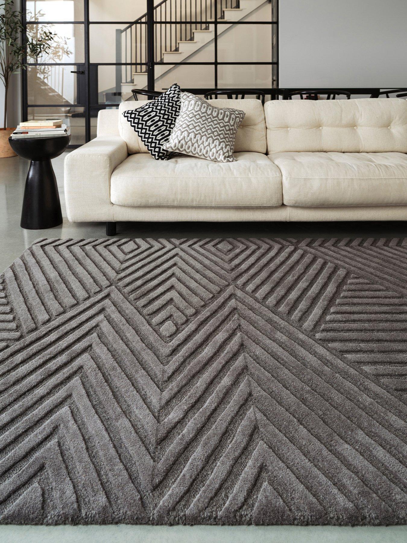 Image 1 of 6 of Asiatic Hague Rug - Charcoal