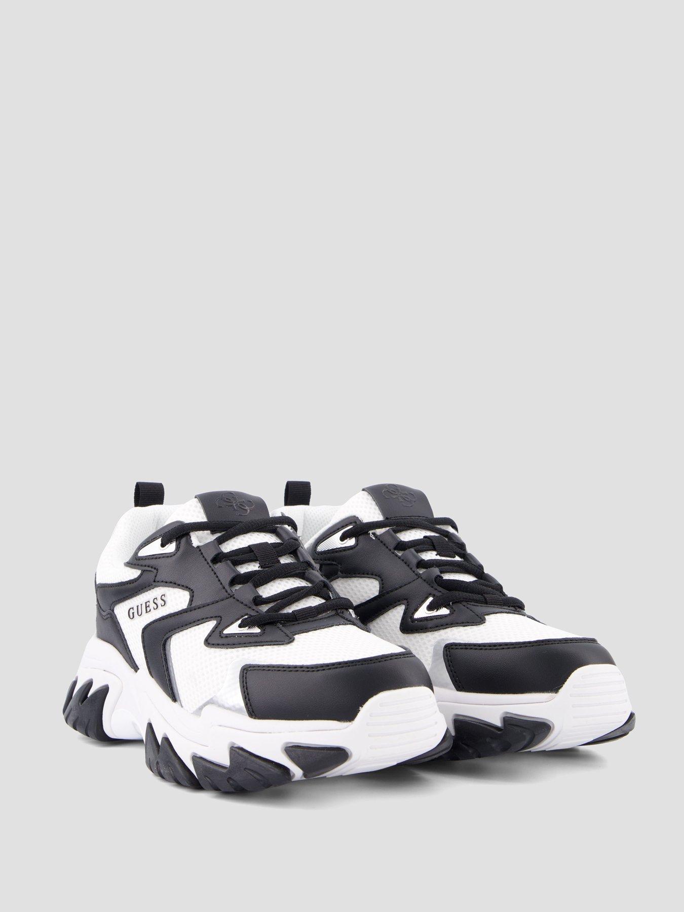 Image 6 of 7 of Guess Notiss Runner - Black/White