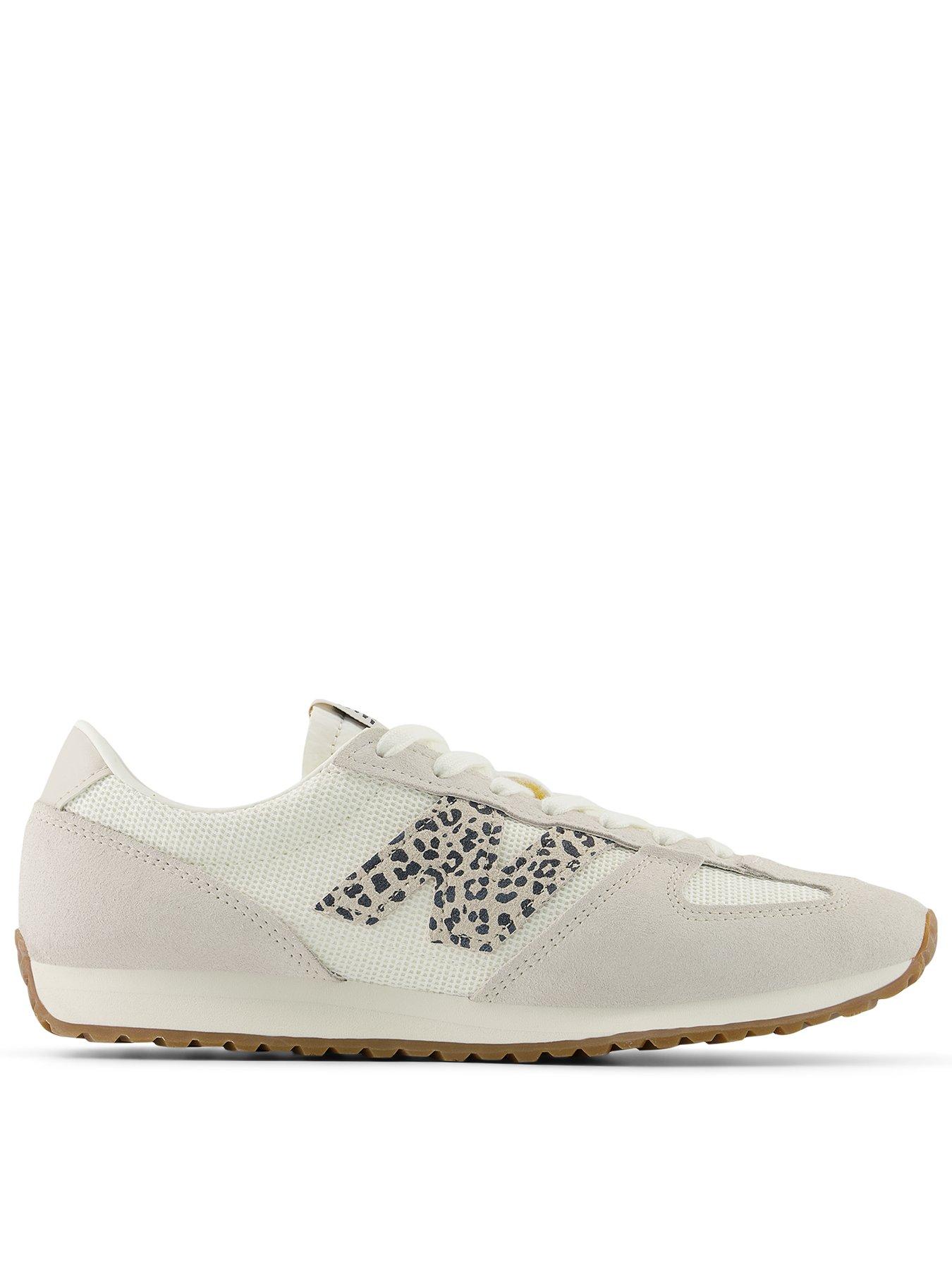 New Balance Womens 471 Trainer - White/Leopard