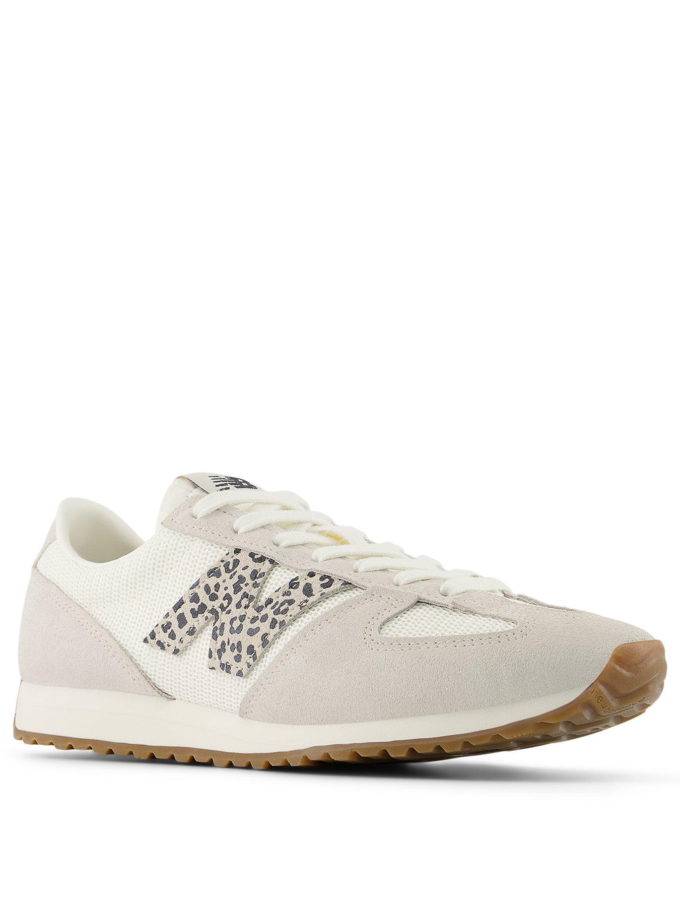 Image 2 of 6 of New Balance Womens 471 Trainer - White/Leopard