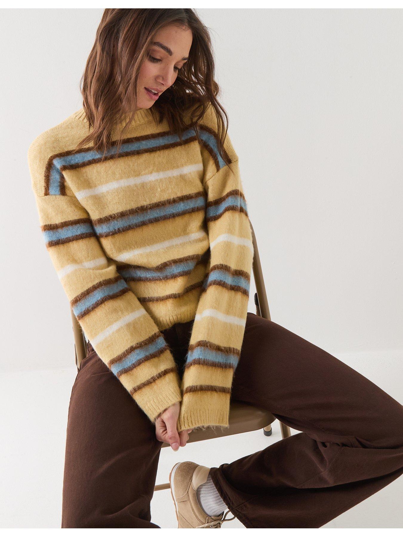 vero-moda-long-sleeve-striped-jumper-yellowback