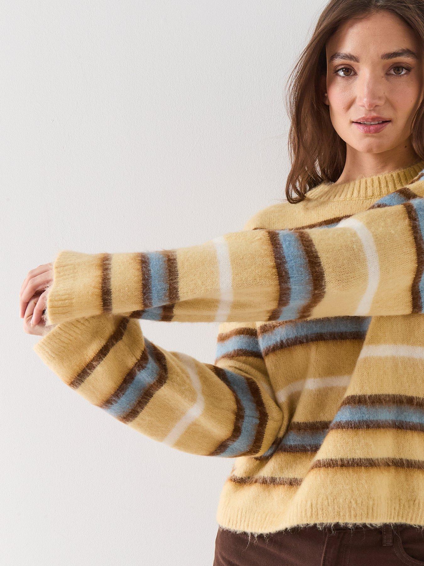 vero-moda-long-sleeve-striped-jumper-yellowoutfit