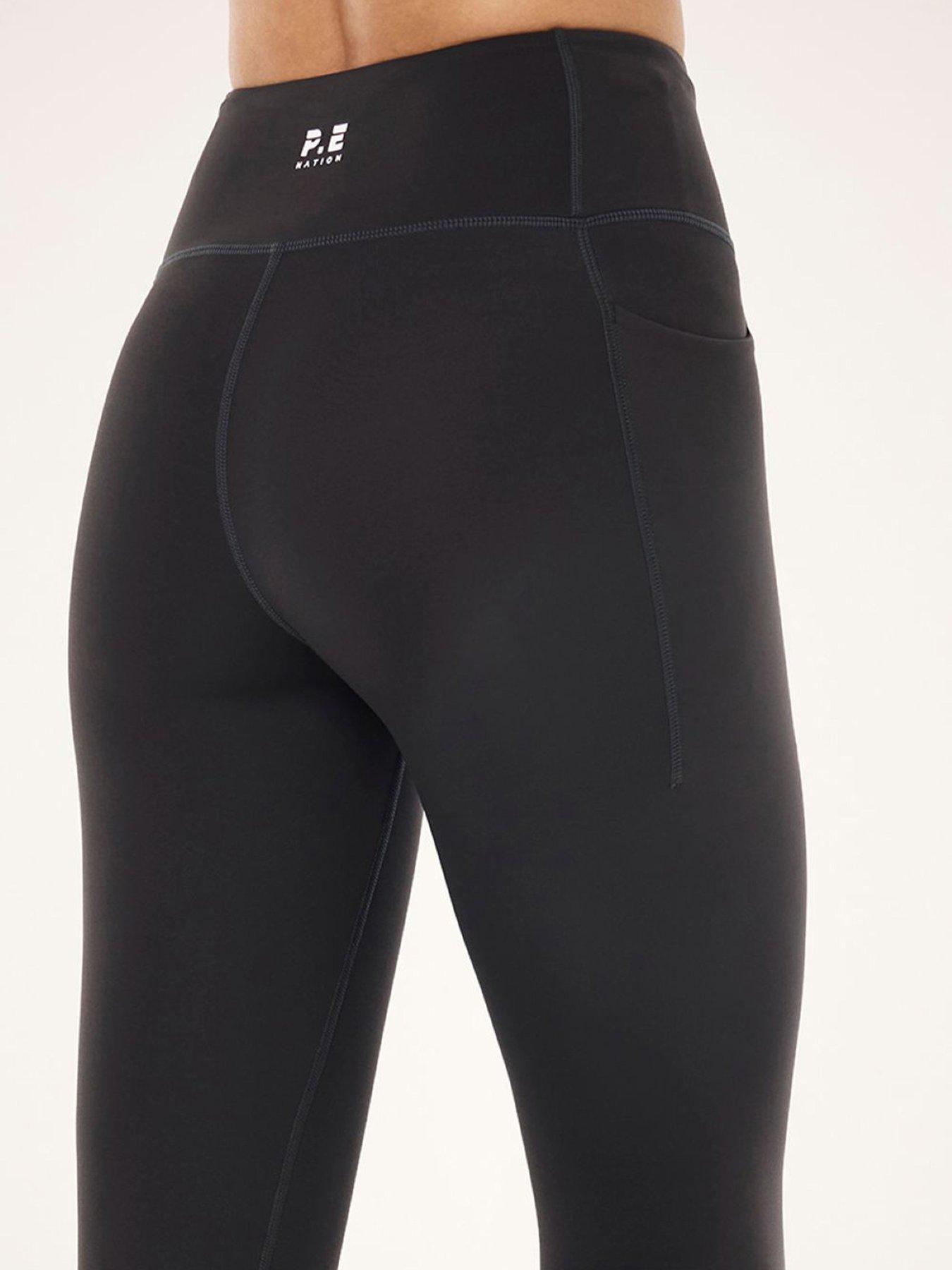 Image 5 of 5 of P.E Nation Womens Training Recalibrate Full Length Legging - Grey