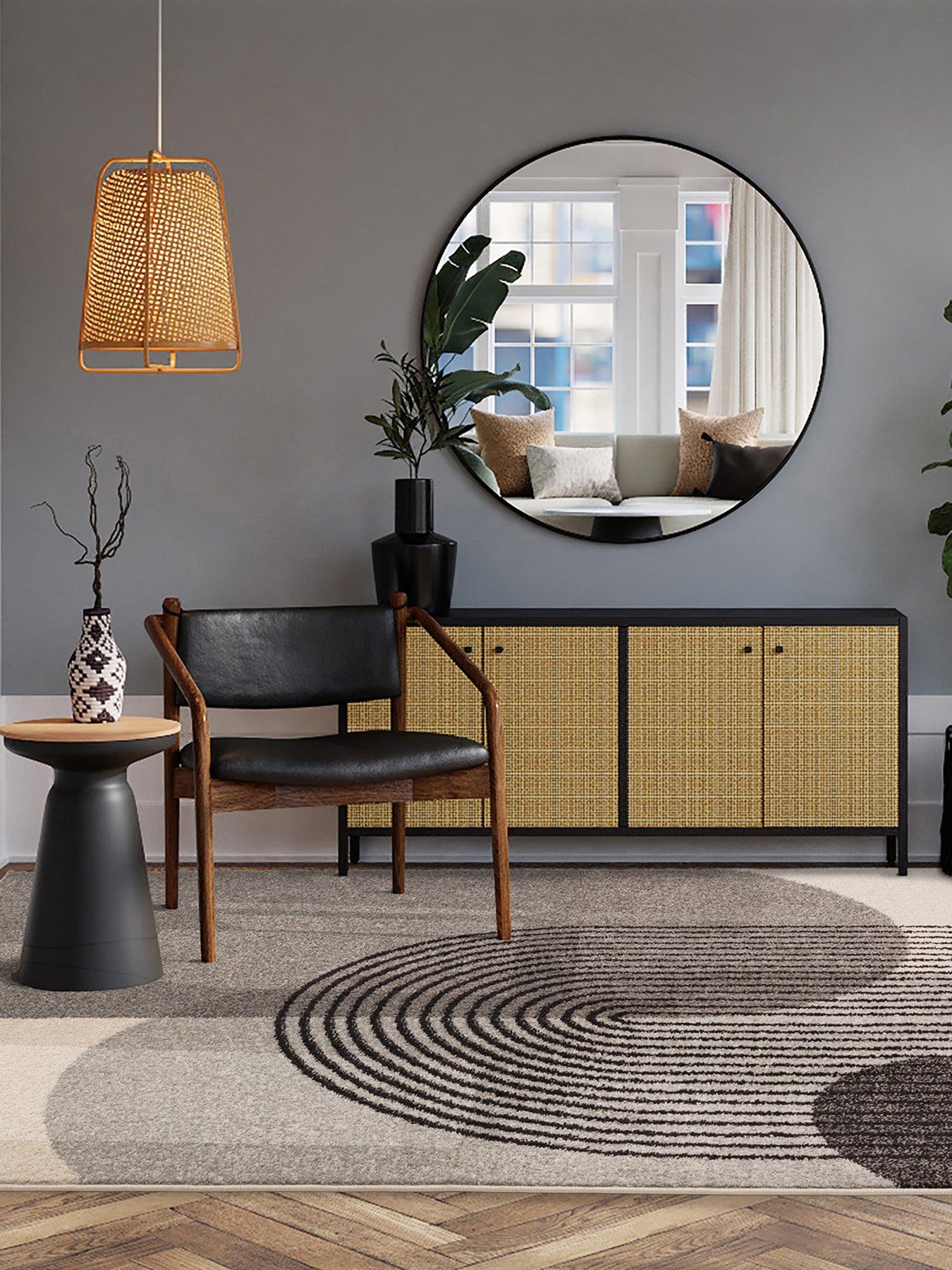 Image 1 of 6 of Asiatic Muse Grey Retro120x170